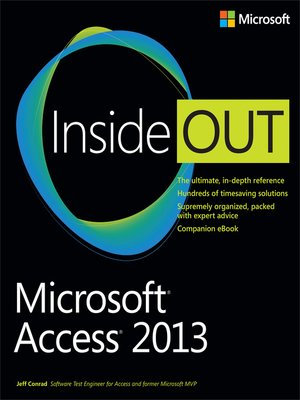 Microsoft Access 2013 Inside Out - ebook
